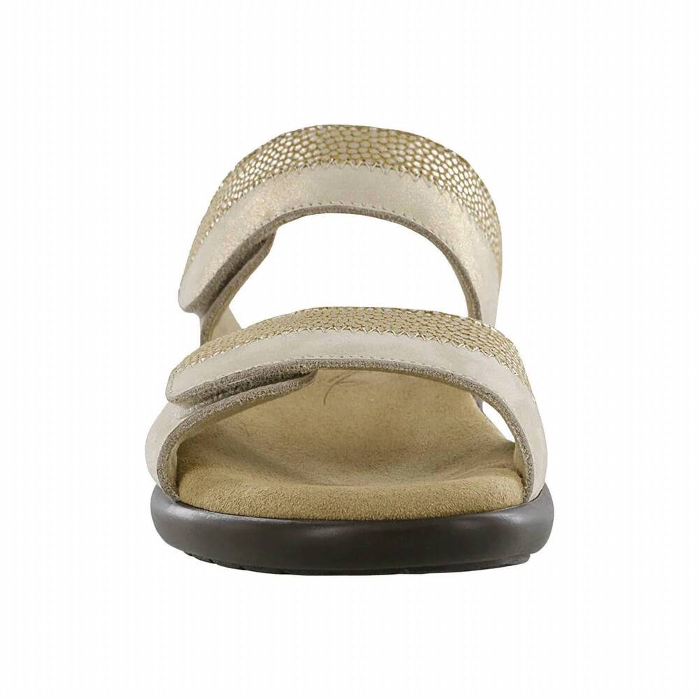 NEW SAS women's nudu slide sandal in golden - Picture 4 of 7